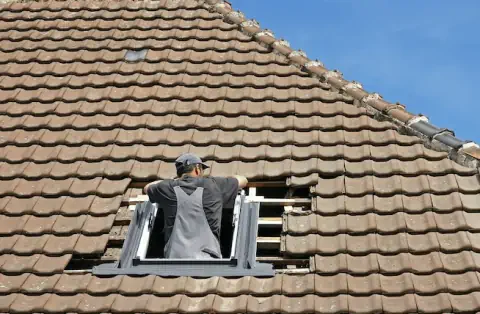Pose de velux à Bazas
